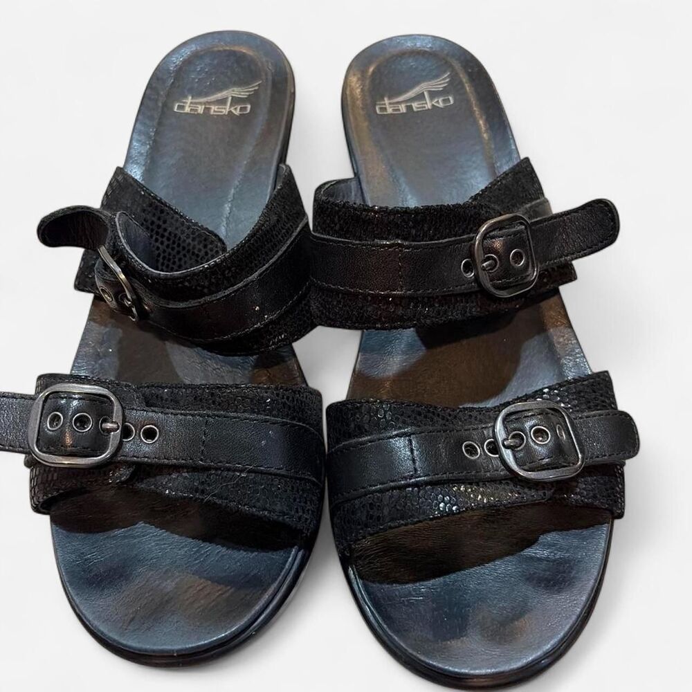 Dansko Women's Black Sandals